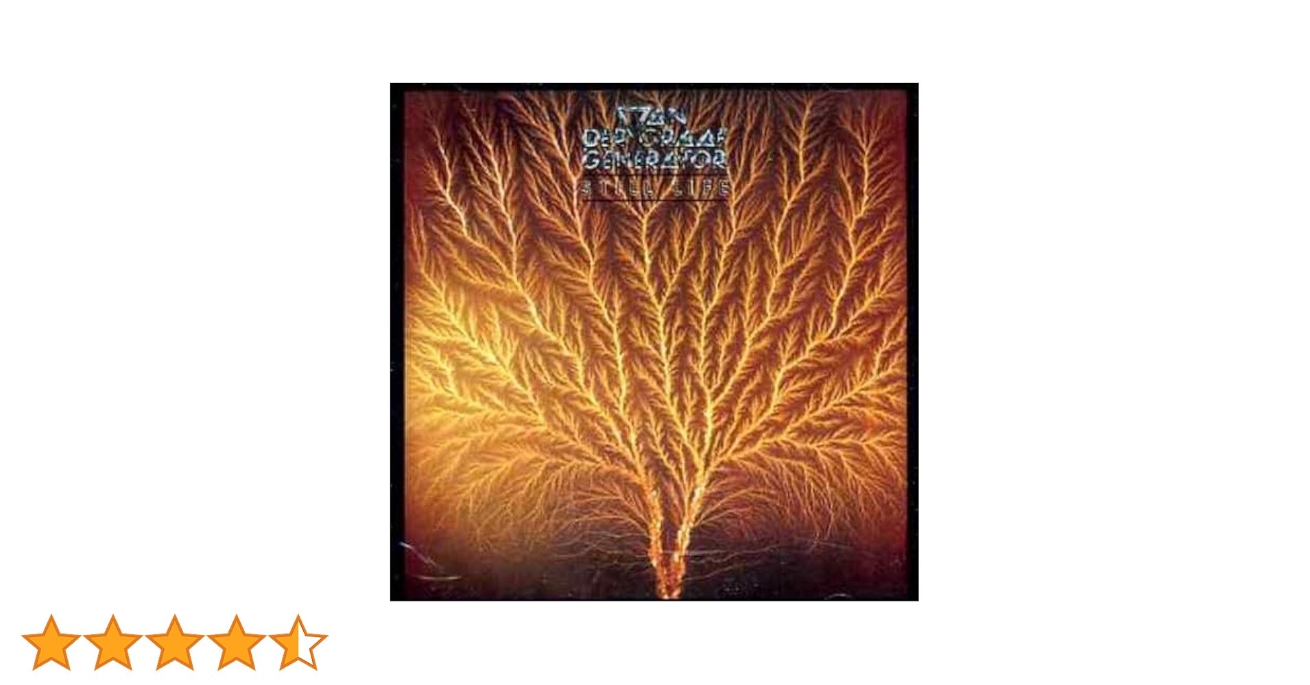 【アナログＬＰ●米国盤】ヴァン・ダー・グラフ・ジェネレーター／スティル・ライフ アナログLP○米国盤】ヴァン・ダー・グラフ・ジェネレーター